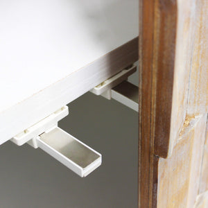 Madia Moderna con decoro in Legno cm 180x45x80 - JAMAR