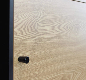 Credenza Moderna con 6 vani in Legno Composito cm 100x39 5x135 - QUANAH