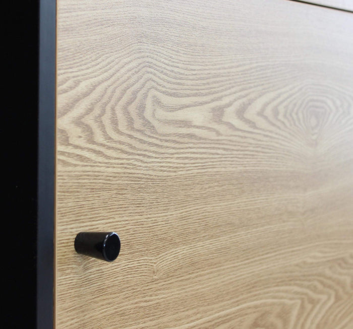 Credenza Moderna con 6 vani in Legno Composito cm 100x39 5x135 - QUANAH