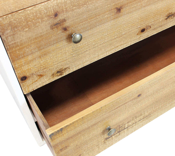 Cassettiera con 3 cassetti in Legno Composito cm 100x45x90 - JONNY