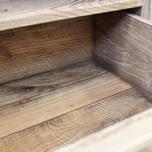 Comodino Industrial in Pino riciclato cm 55x45x62 - PINE