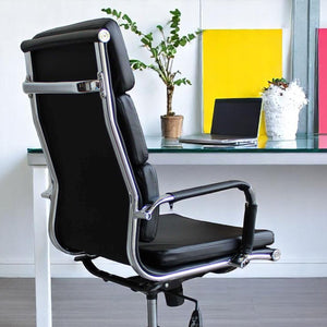 Sedia da Ufficio in Poliuretano cm 56x64x117 - JALEN