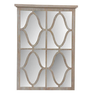 Specchio shabby chic in Legno cm 65x3 5x93 - LEROY