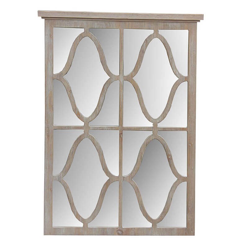 Specchio shabby chic in Legno cm 65x3 5x93 - LEROY