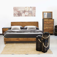 Specchio in Pino riciclato cm 50 5x3 5x70 5 - PINE