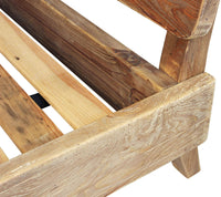 Letto Industrial in Pino riciclato cm 223x191x90 - PINE