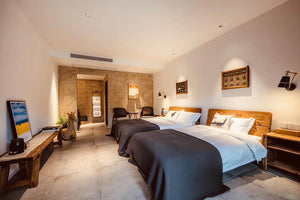 Letto Industrial in Pino riciclato cm 223x191x90 - PINE