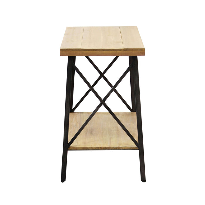 Consolle per Ingresso stile Industrial cm 66x66 - ELROY