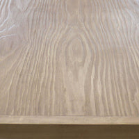 Tavolo da Pranzo Industrial con Piano in legno cm 180x85 - CHARLTON