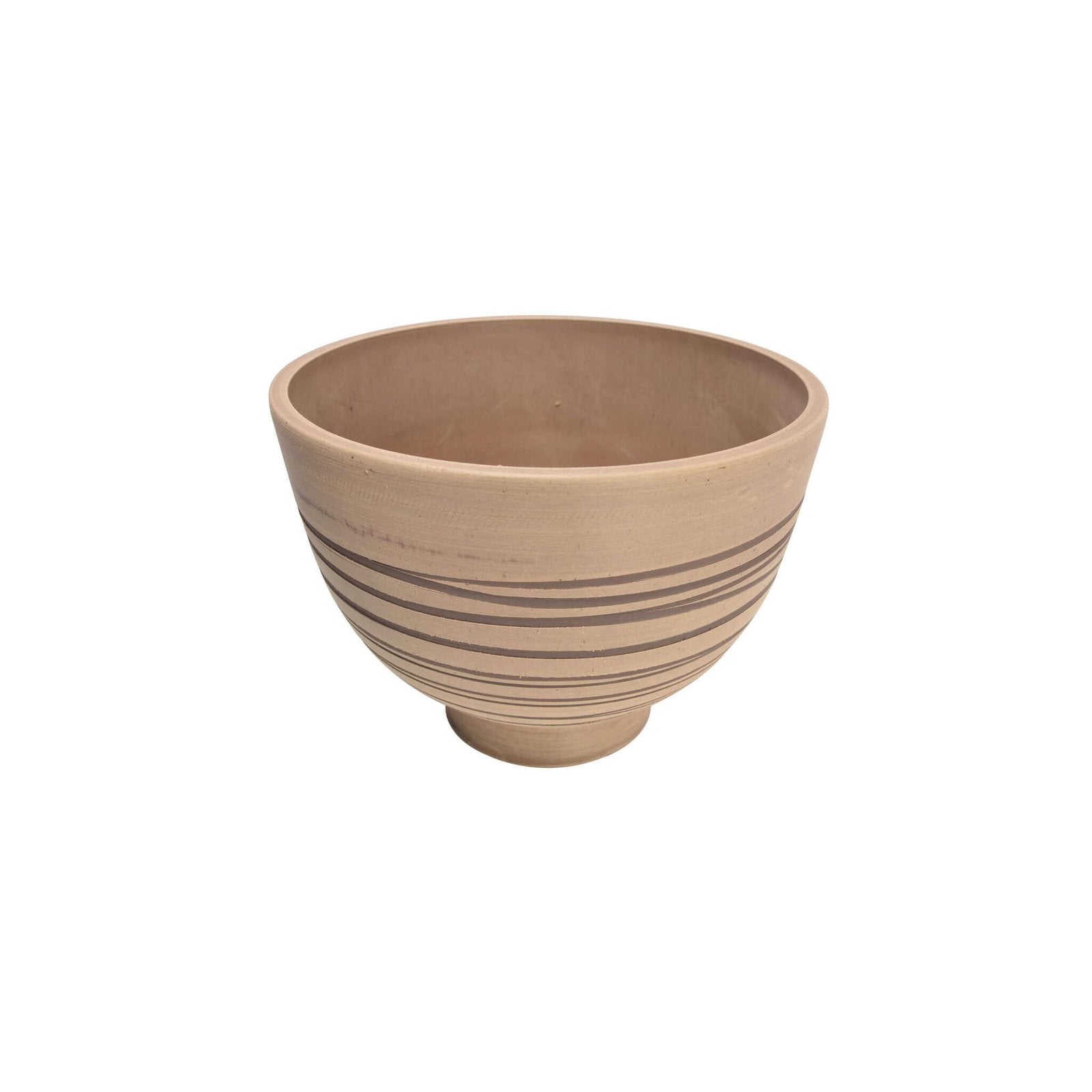 Vaso medio in Fibra sintetica cm 39x39x28 - WIL Colore: Taupe
