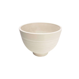 Vaso grande in Fibra sintetica cm 45x45x32 - WIL Colore: Bianco