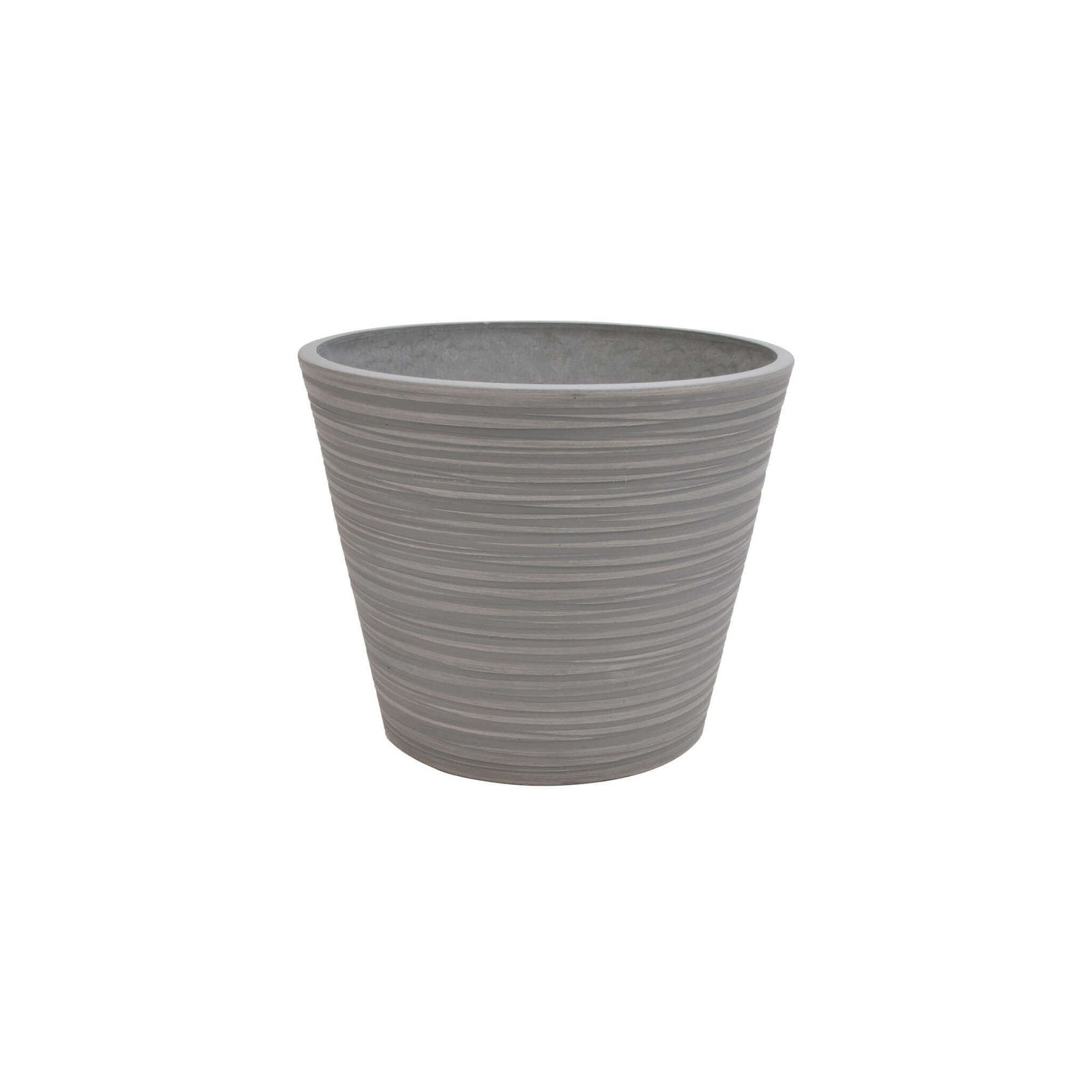 Vaso piccolo in Fibra sintetica cm 31x31x26 - MARTY Colore: Antracite