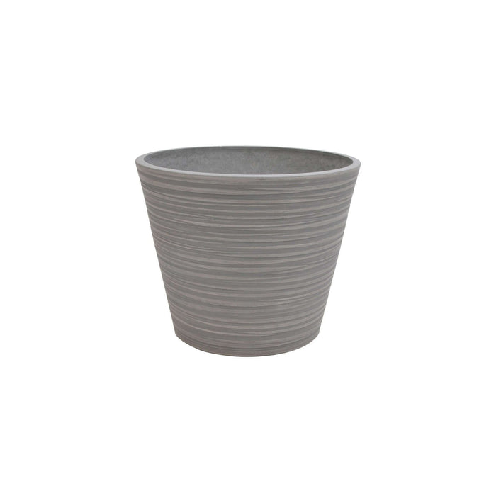 Vaso grande in Fibra sintetica cm 41x41x34 - MARTY Colore: Antracite
