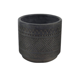 Vaso in Fibra sintetica - COSMO Colore: Antracite, Dimensioni: M