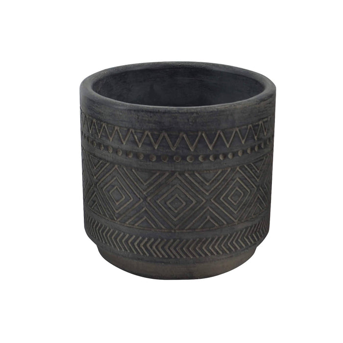 Vaso in Fibra sintetica - COSMO Colore: Antracite, Dimensioni: M