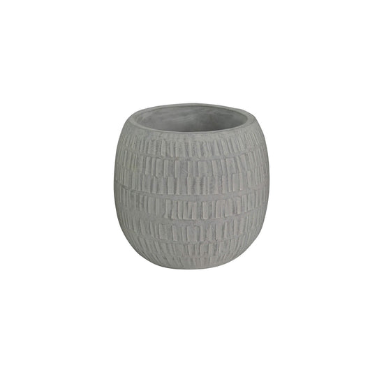 Vaso in Fibra sintetica - BUDDY Dimensioni: S, Colore: Grigio