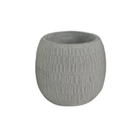 Vaso in Fibra sintetica - BUDDY Colore: Grigio, Dimensioni: M