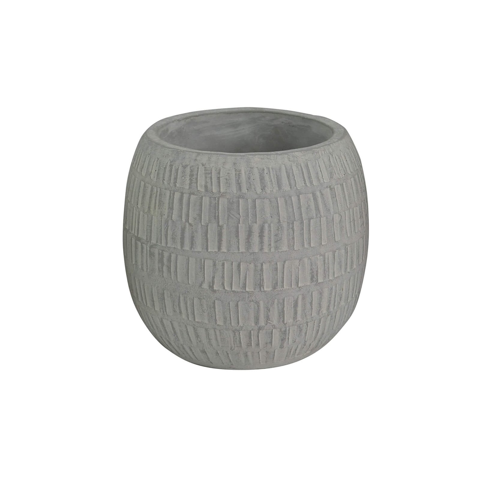 Vaso in Fibra sintetica - BUDDY Dimensioni: M, Colore: Grigio