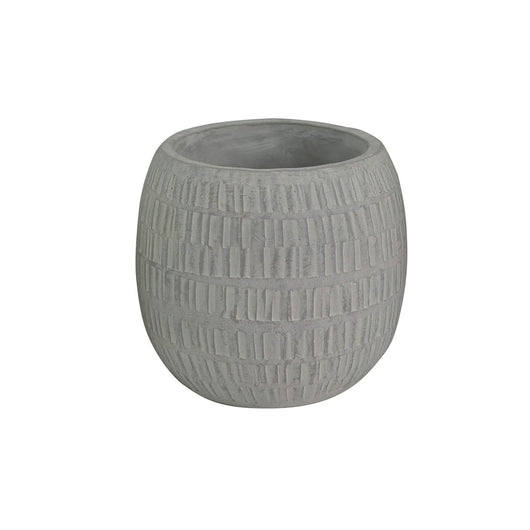 Vaso in Fibra sintetica - BUDDY Dimensioni: M, Colore: Grigio