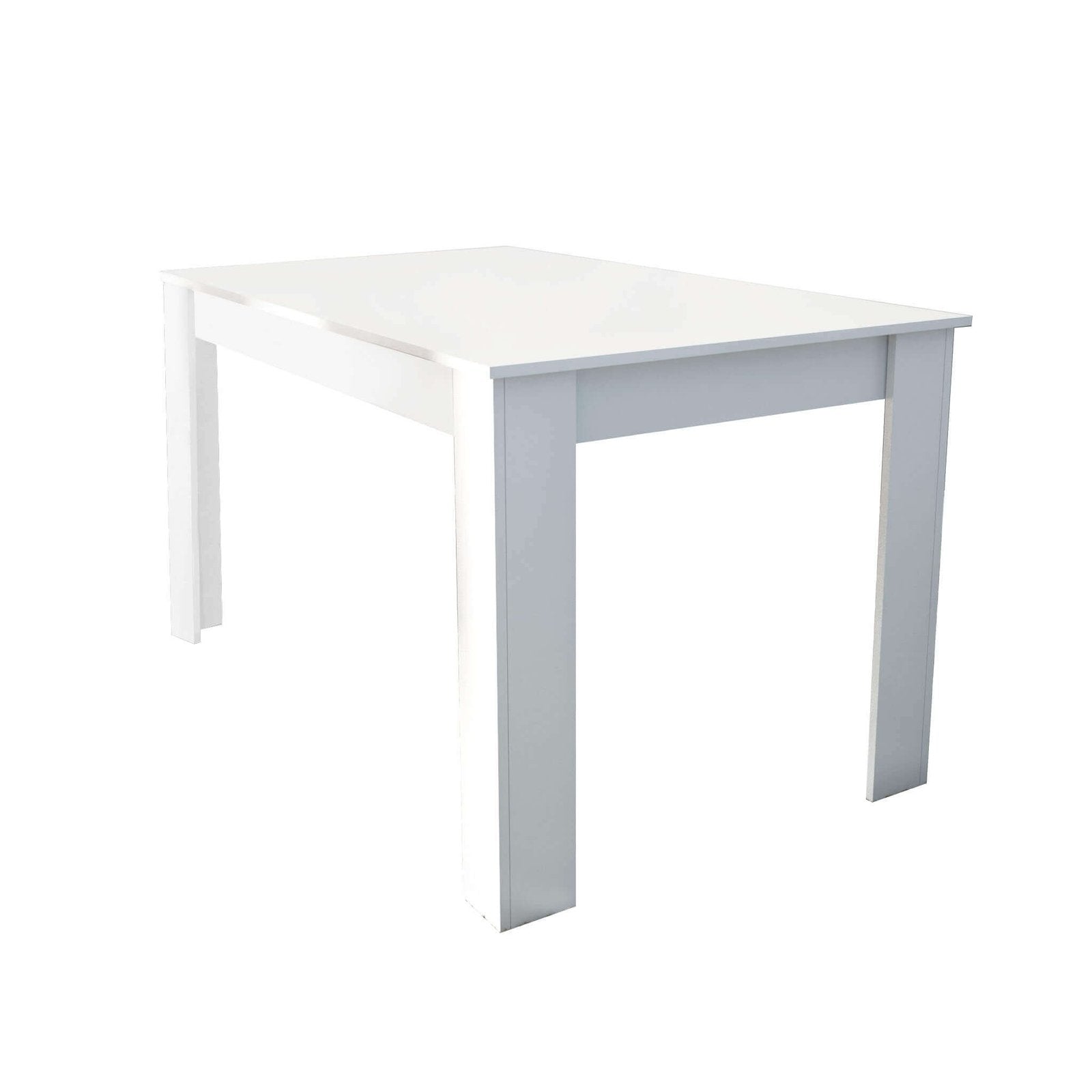 Tavolo da Pranzo in Legno Composito cm 140x80 - HENRY Colore: Bianco