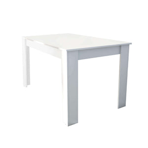 Tavolo da Pranzo in Legno Composito cm 140x80 - HENRY Colore: Bianco
