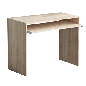 Scrivania con porta tastiera in Legno Composito cm 90x79x45 - ROD Colore: Marrone