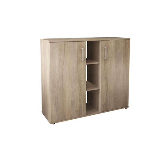Mobile Ingresso Moderno in Legno Composito cm 102x35x87 - ZANDER Colore: Marrone chiaro