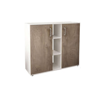 Mobile Ingresso Moderno in Legno Composito cm 102x35x87 - ZANDER Colore: Marrone