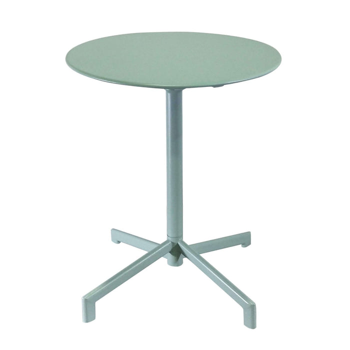 Tavolo da Esterno Rotondo cm 60 - LARRY Colore: Verde Menta