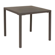 Tavolo da Giardino Quadrato cm 80x80 - CHAD Colore: Taupe