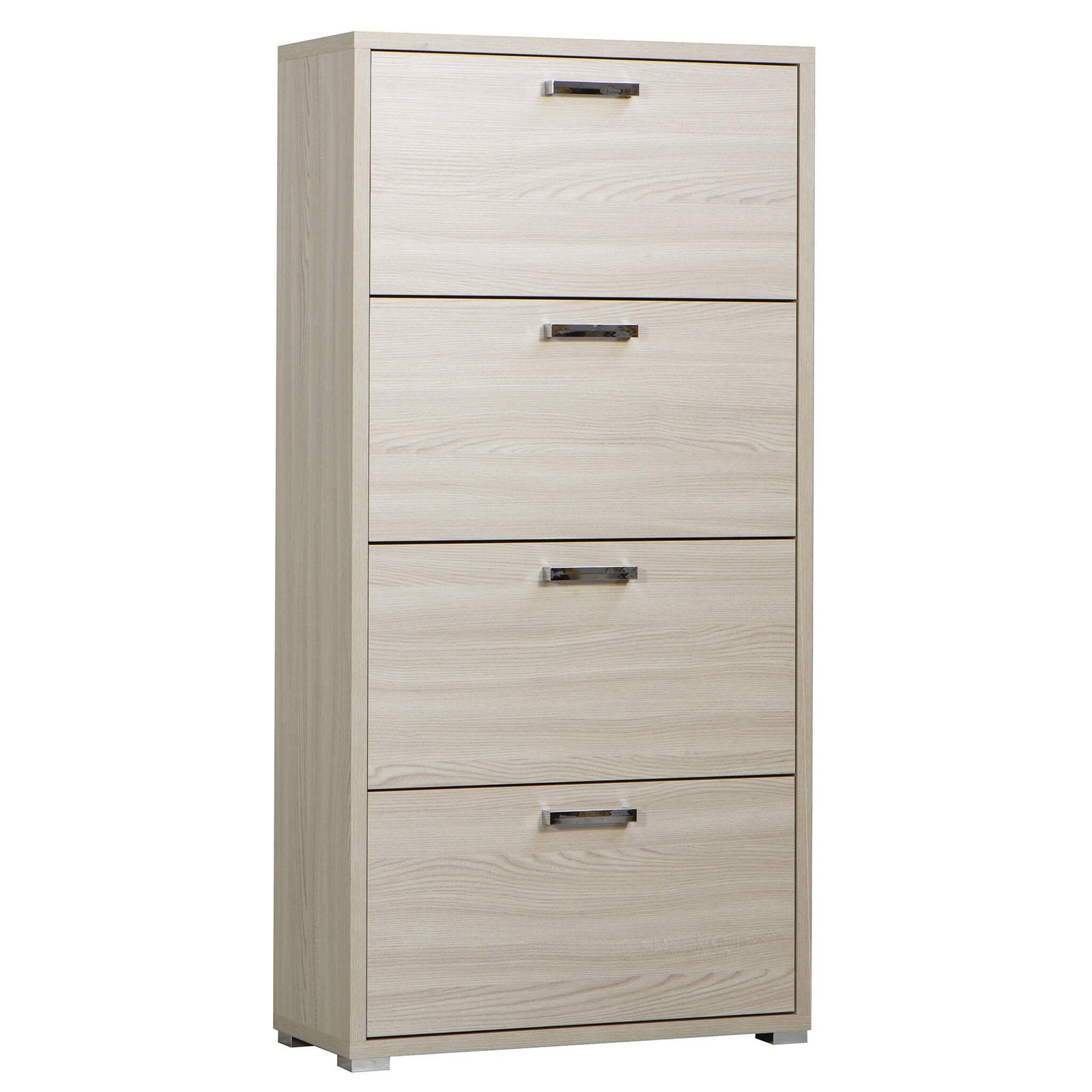 Scarpiera 4 ante a ribalta in Legno Composito cm 75 3x33x151 8 - WILLIS Colore: Marrone