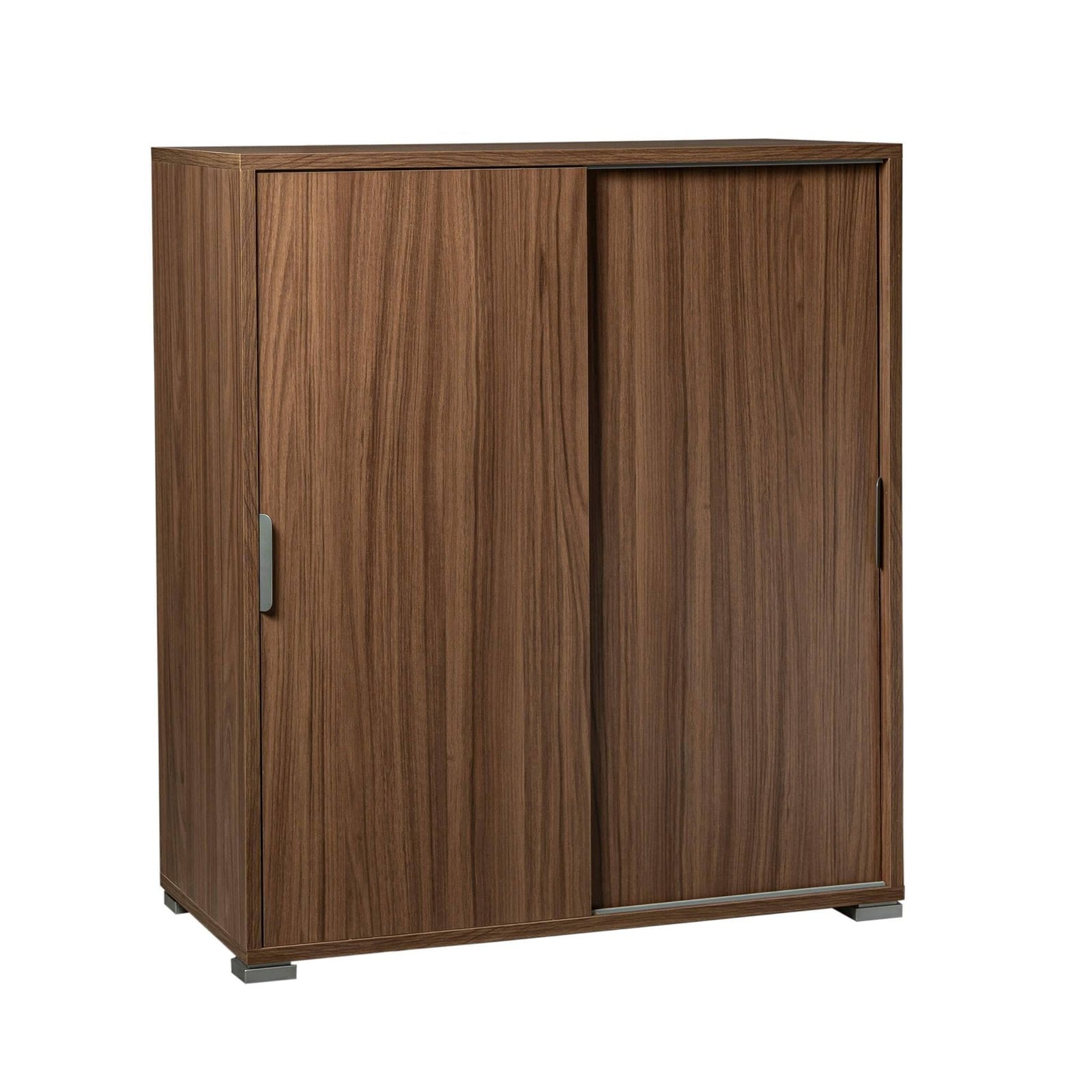 Armadietto da Bagno con 2 ante in Legno Composito cm 75x38x85 - KODEY Colore: Marrone