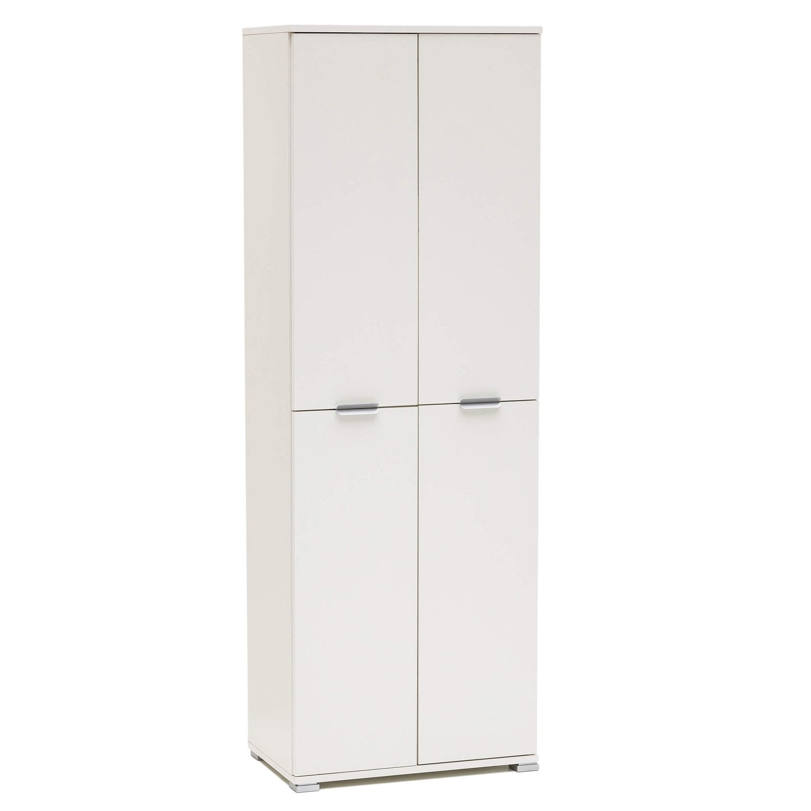 Armadio 4 ante in Legno Composito cm 60x38x174 - FLIP Colore: Bianco