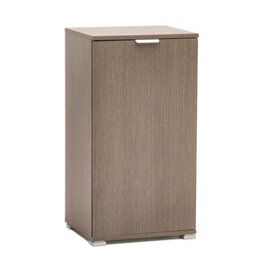 Armadietto da Bagno con un'anta in Legno Composito cm 45x38x85 - LALO Colore: Rovere grigio