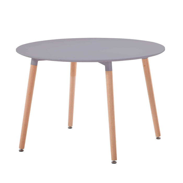 Tavolo Rotondo 120 in Plastica cm 120x120x75 - LYON Colore: Grigio