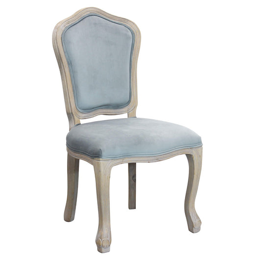 Sedia vintage in Legno cm 50x52x100 - DENIS Colore: Grigio