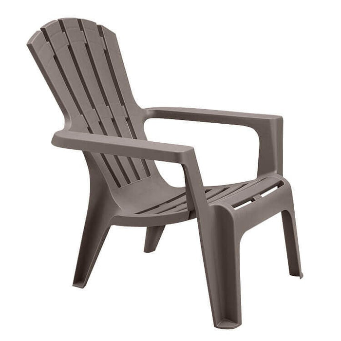 Poltrona da Giardino in Polipropilene cm 73x80x88 - MARYLAND Colore: Taupe