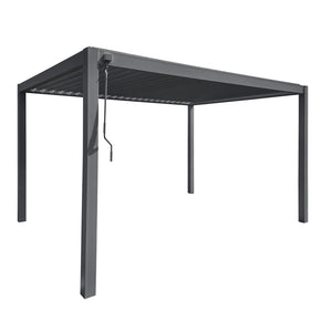 Pergola Bioclimatica in alluminio - ALICE Dimensioni: 3X4, Colore: Antracite