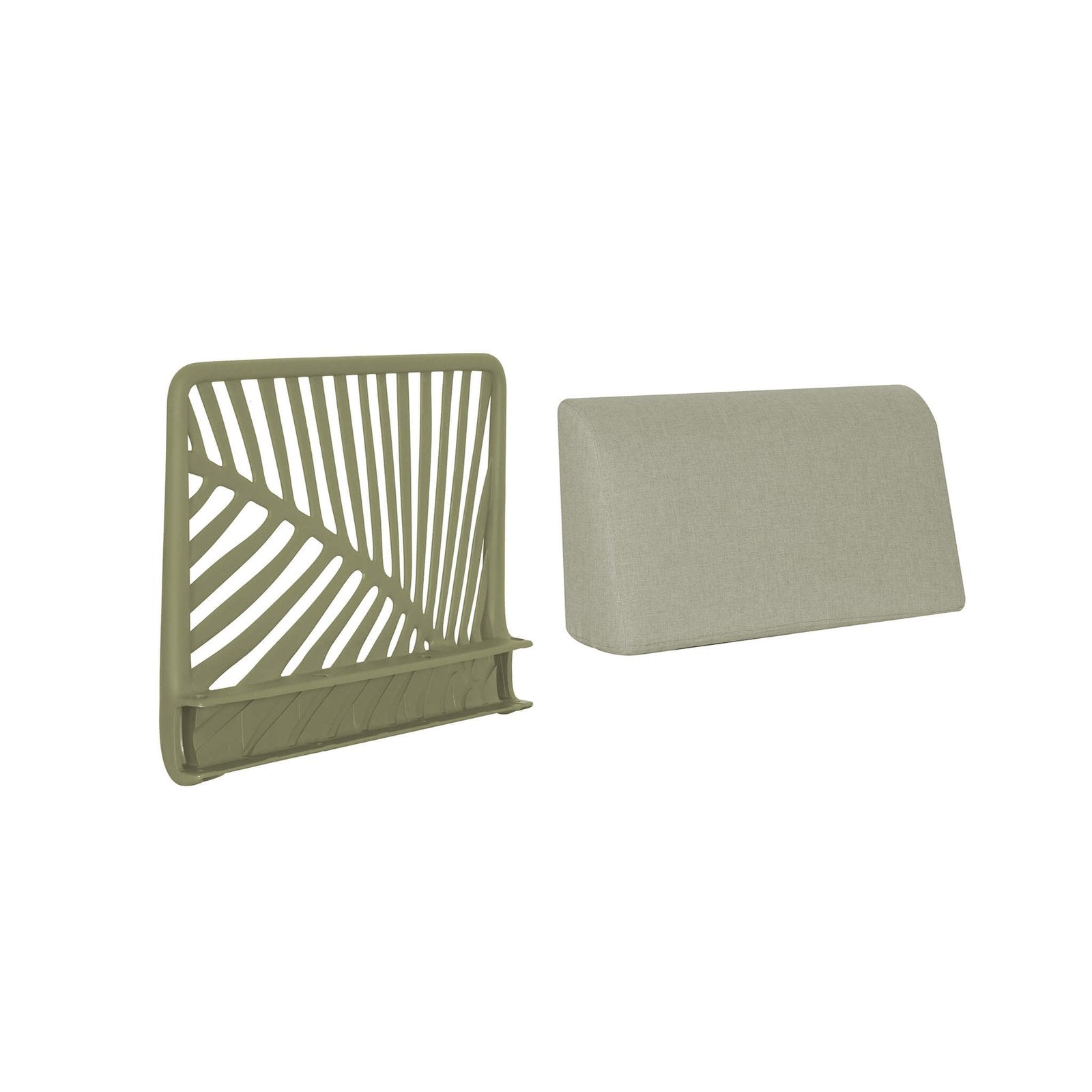 Schienale angolare per salotto da giardino - HOTO Colore: Verde