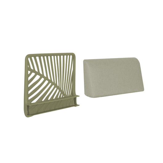 Schienale angolare per salotto da giardino - HOTO Colore: Verde