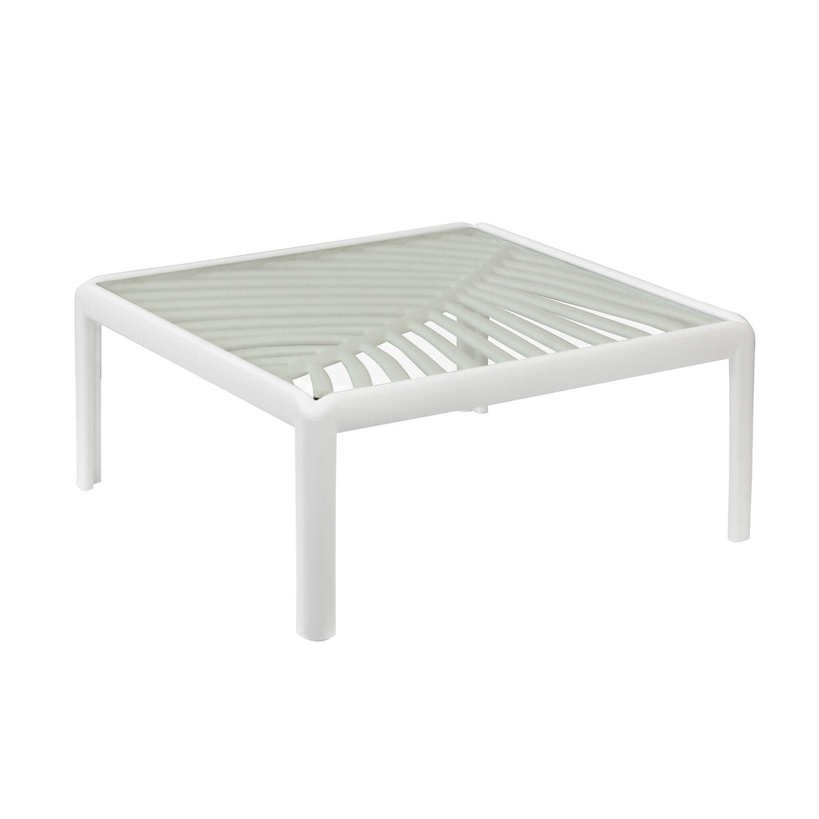 Tavolino per salotto da giardino - HOTO Colore: Bianco