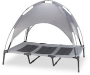 Sedia per Cani in Plastica con Tetto Soffiabile XXL 122x92x95cm