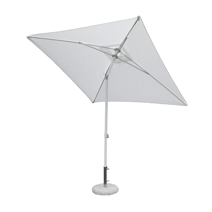 Ombrellone da Giardino palo centrale in alluminio - MUTE Dimensioni: 2x2, Colore: Bianco