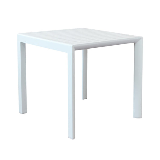 Tavolo da giardino 80x80 - NARA Colore: Bianco