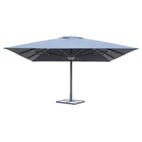 Ombrellone da Giardino 5x5 palo centrale in alluminio - NILO Colore: Antracite