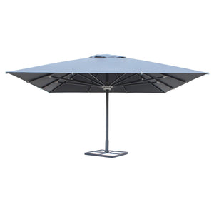 Ombrellone da Giardino 5x5 palo centrale in alluminio - NILO Colore: Antracite