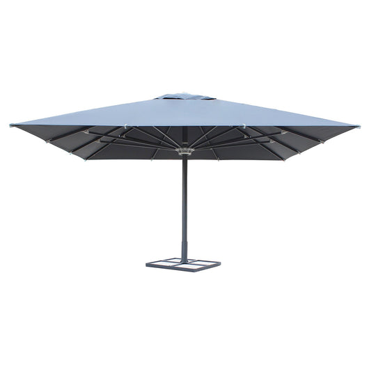 Ombrellone da Giardino 5x5 palo centrale in alluminio - NILO Colore: Antracite