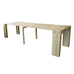 Tavolo Consolle allungabile 300 - PANDORA Colore: Naturale