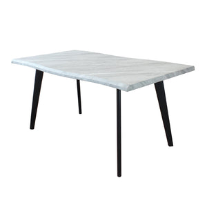 Tavolo da pranzo 160x90 - PEITHO Colore: Grigio