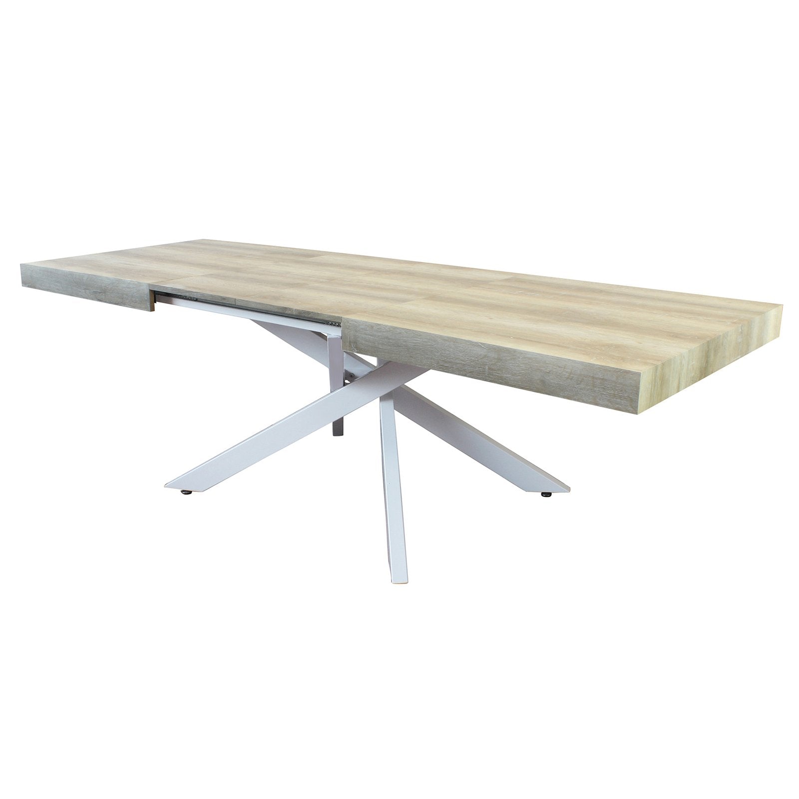 Tavolo da pranzo allungabile 160/240x90 - POTHOS Colore: Naturale